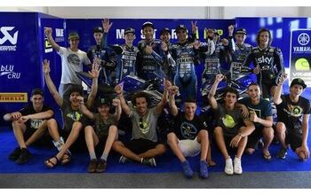 Master Camp Students Meet Valentino Rossi in Misano