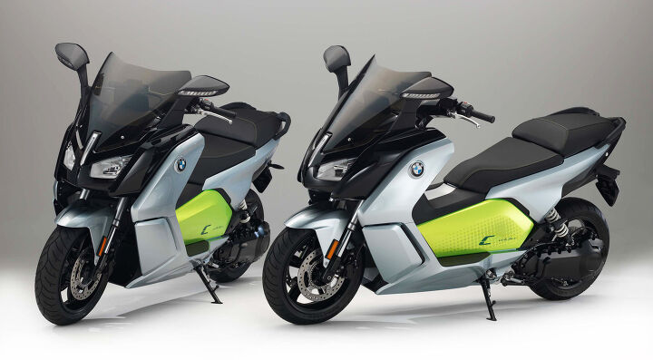 2017 bmw c evolution electric scooter launching in california