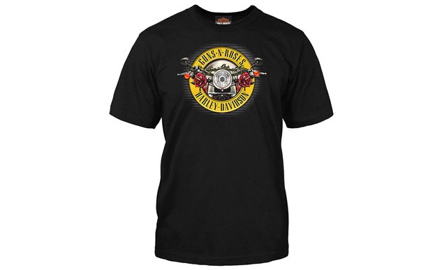 harley davidson and guns n roses release co branded collection