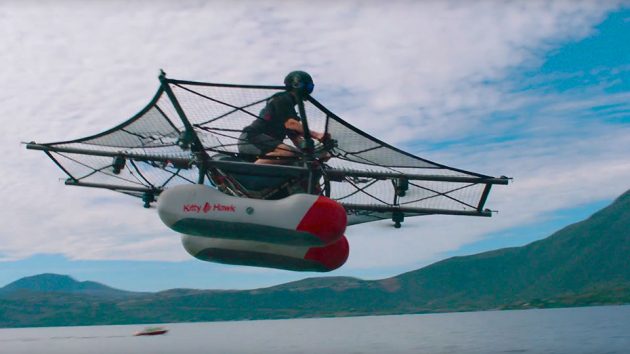 the flying motorcycle is only a few years away