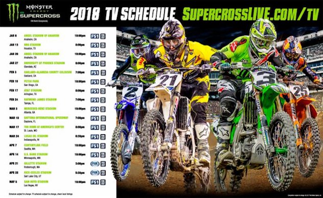 format changes to 2018 monster energy supercross