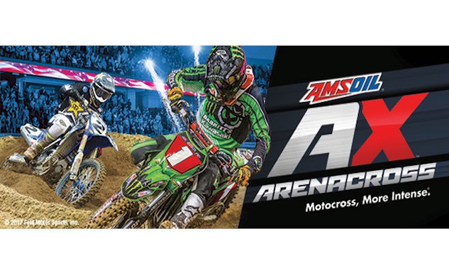 amsoil arenacross announces 2018 team lineups and tv schedule