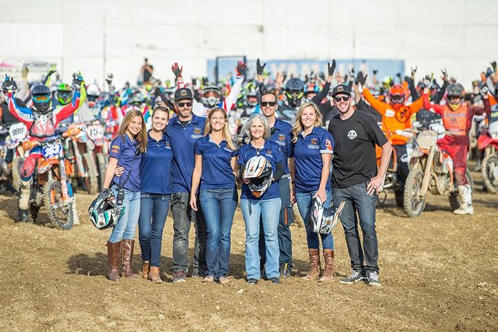 american motorcyclist association announces 2018 ama board of directors awards, The Kurt Caselli Foundation is a winner of the 2018 Friend of the AMA Award The foundation team is pictured at the foundation s annual Kurt Caselli Ride Day Left to right Lindsey Lovell Sarah White Quinn Cody Carolyn Caselli Nancy Caselli Antti Kallonen Christy LaCurelle Donny Emler Jr not pictured Jon Erik Burleson Photo by Cory Walters
