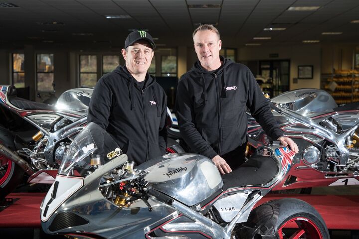 mcguinness will ride a norton at isle of man