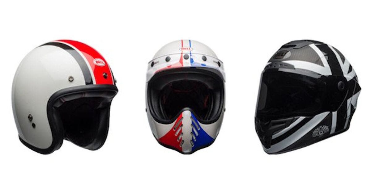 Bell Helmets Unveils New 80th Anniversary Ace Caf Graphics in 2018 Seasonal One Line | Motorcycle.com Bell Helmets Unveils New 80th Anniversary Ace Caf Graphics in 2018 Seasonal One Line | Motorcycle.com