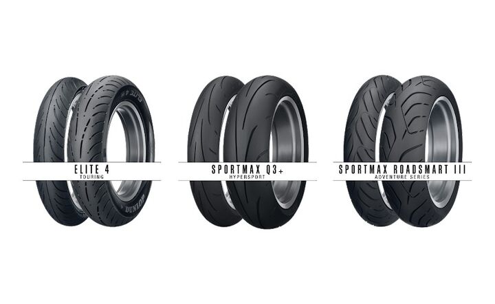 dunlop announces new street tire sizes