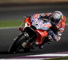 2018 Official Ducati MotoGP Testing Is Underway in Qatar at Losail