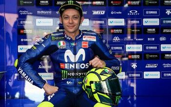 Valentino Rossi And AGV Unveil Soleluna Helmet Design For Qatar