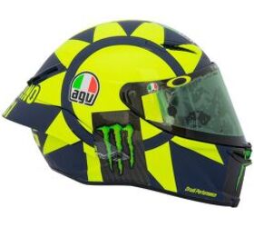 Valentino Rossi And AGV Unveil Soleluna Helmet Design For Qatar