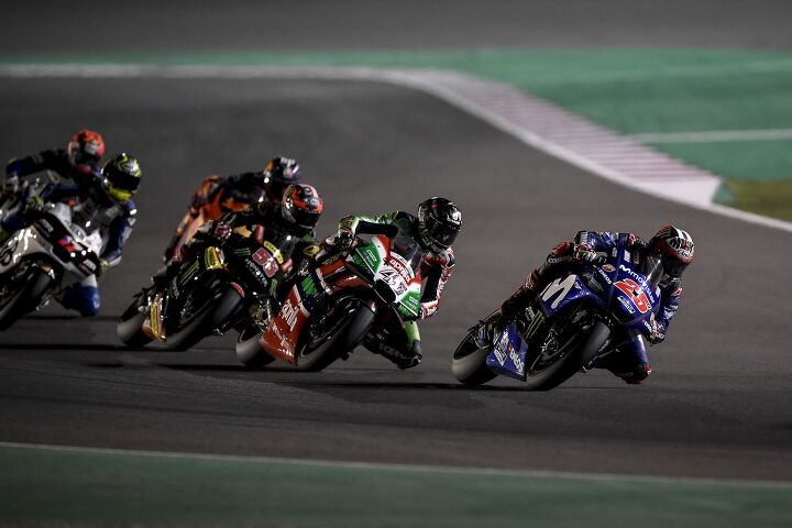 valentino rossi delivers third place finish in qatar