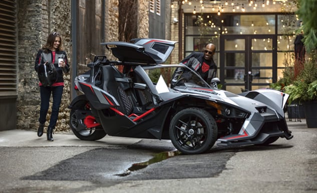 polaris offers 1 000 trade in for a new slingshot