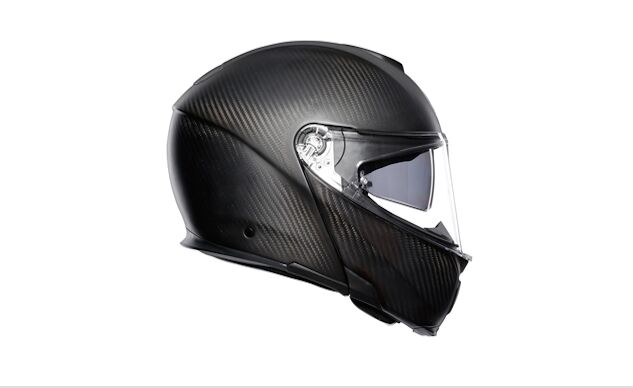 agv unveils sportmodular full carbon fiber modular helmet