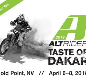Join AltRider for the Taste of Dakar 2018
