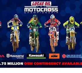 Lucas Oil Pro Motocross Championship Boasts Record of Over $6 Million in Contingency and Prize Money for 2018 Season