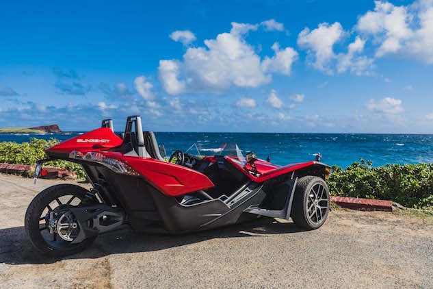 slingshot now available to rent and own in hawaii with regular driver s license