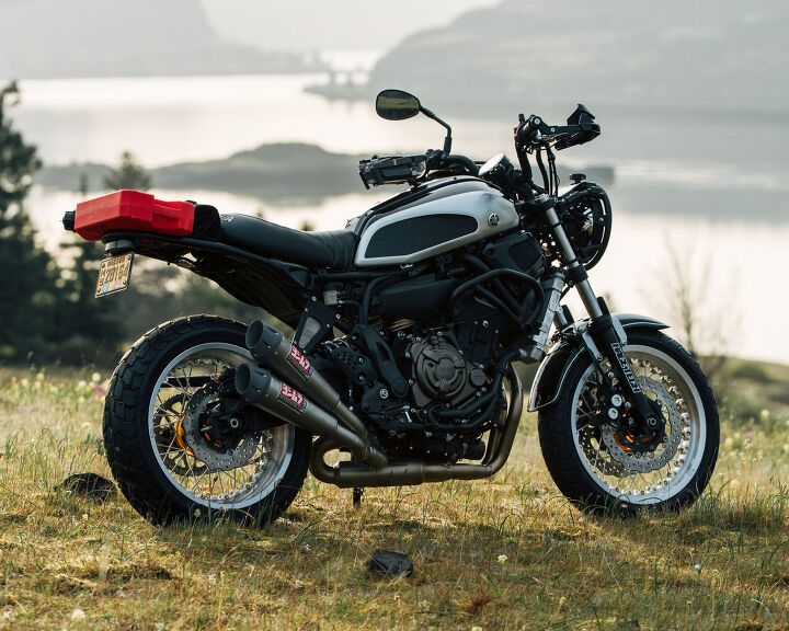 velomacchi and yamaha collaborate to build the rural racer xsr700