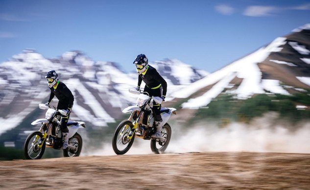 explore uncharted territory on husqvarna s fuel injected 2 stroke enduros video