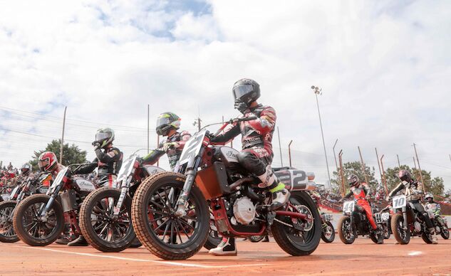 round 3 of american flat track kicks off this weekend at the texas half mile