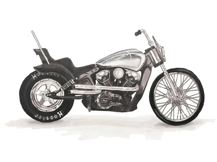indian announces its three finalists for the scout bobber build off competition