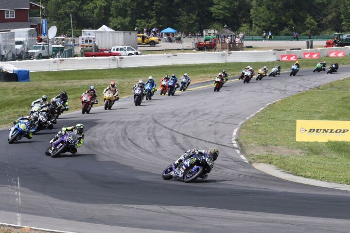 elias and beach dominate at virginia international raceway, JD Beach 95 ran away and hid from the field in the Supersport race taking his third win of the series Photo by Brian J Nelson