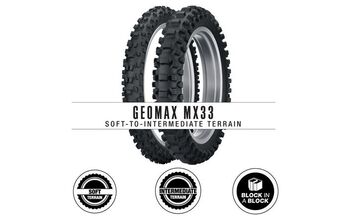 Dunlop Releases Geomax MX33 Motocross Tires