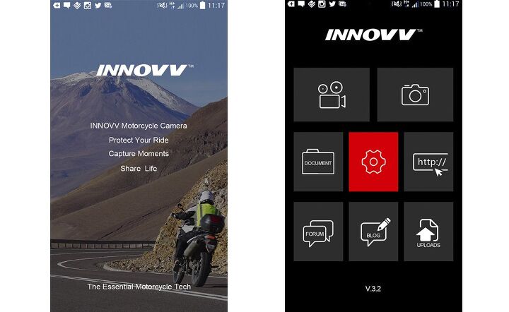 innovv announces k2 motorcycle camera system