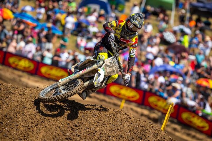 lucas oil pro motocross championship round 1 hangtown results, Newly crowned supercross champ Jason Anderson led in each moto and settled for fourth overall Photo Rich Shepherd