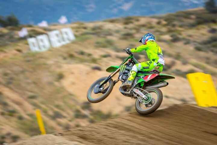 lucas oil pro motocross championship results glen helen national, Eli Tomac has won back to back races to open a season for the second time in his career Photo Rich Shepherd