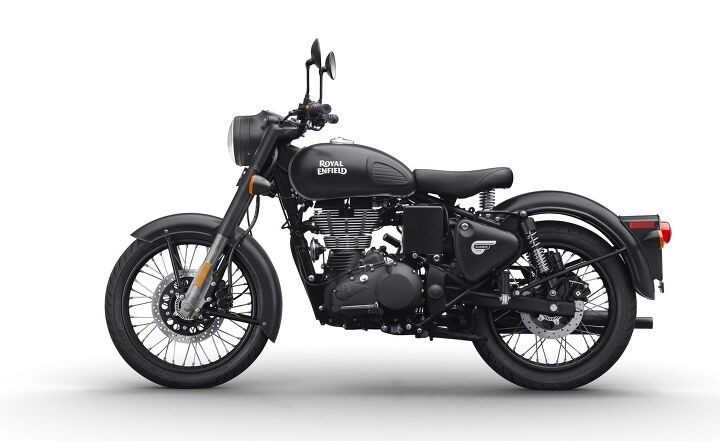 royal enfield announces standard abs on classic 500