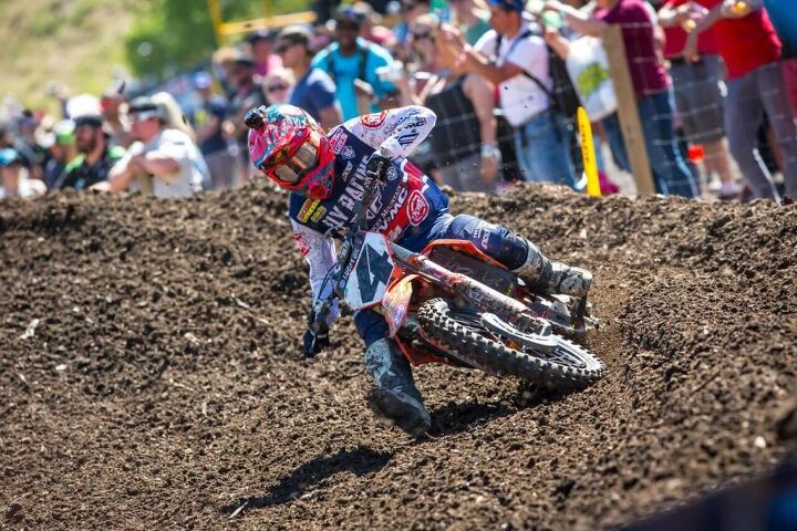 lucas oil pro motocross championship results thunder valley, Blake Baggett was in contention all day and came home third overall 3 3 Photo Rich Shepard