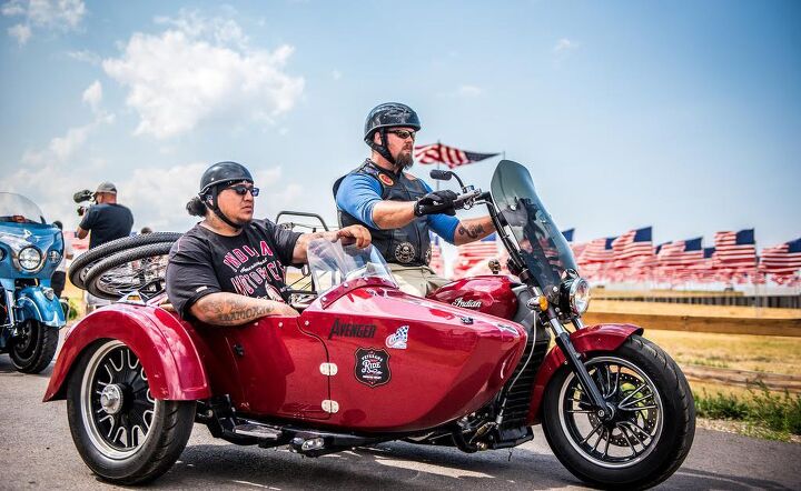 indian motorcycle sponsors veterans charity ride for fourth year
