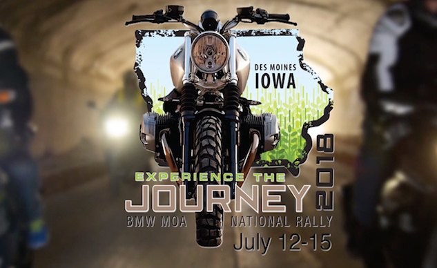 bmw revs up for its bmw motorcycle owners of america international rally