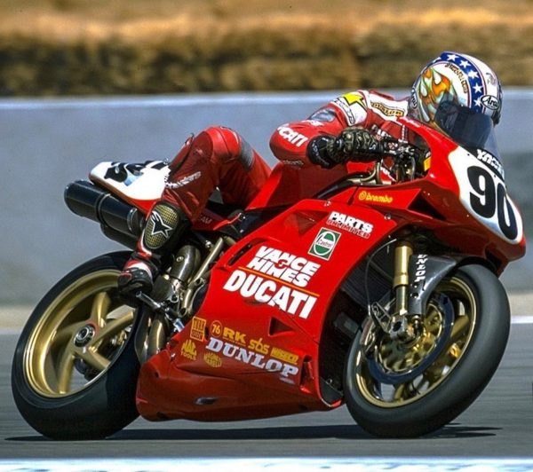 the deuce is wild 2 josh herrin pulling double duty for motoamerica and worldsbk, Ben Bostrom also had success as a Wild Card in World Superbike splitting wins at Laguna with teammate Anthony Gobert in 1999
