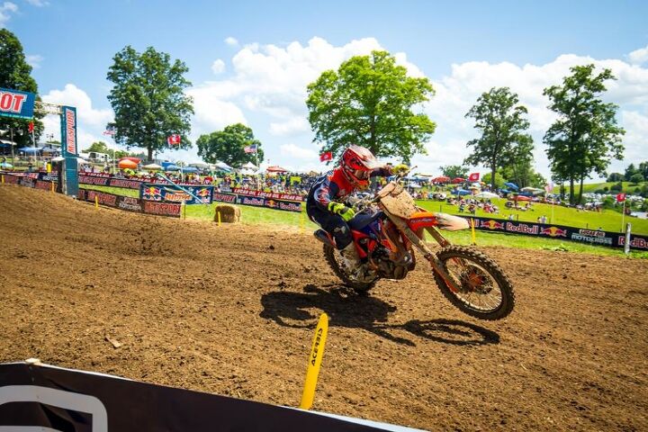 lucas oil pro motocross championship results muddy creek 2018, McElrath broke through for the first win of his career in the 250 Class Photo Rich Shepherd