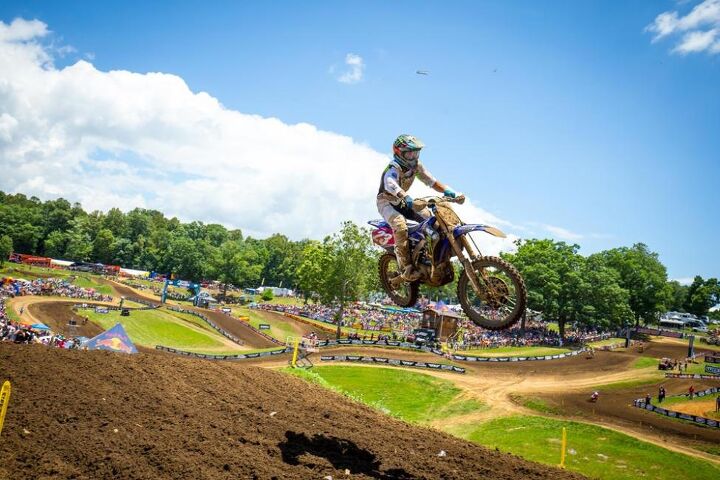 lucas oil pro motocross championship results muddy creek 2018, Plessinger maintained his hold of the point lead despite finishing seventh Photo Rich Shepherd
