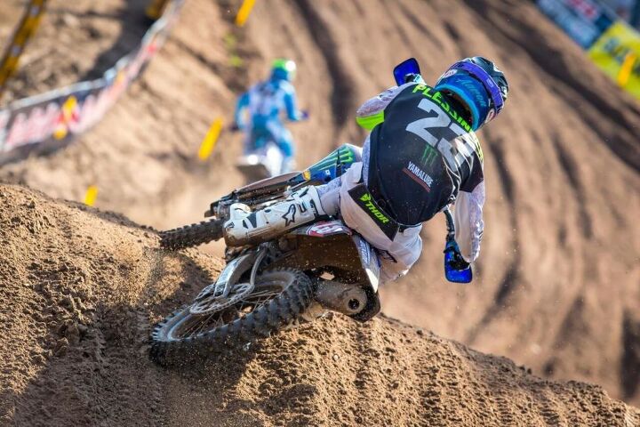 lucas oil pro motocross championship results southwick 2018, Aaron Plessinger was fifth overall 3 7 and continues to hold the red plate Photo Rich Shepard