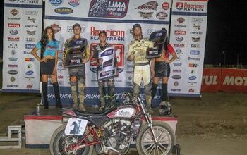Indian FTR750 Sweeps Podium for 7th Consecutive Race at AFT Lima Half-Mile