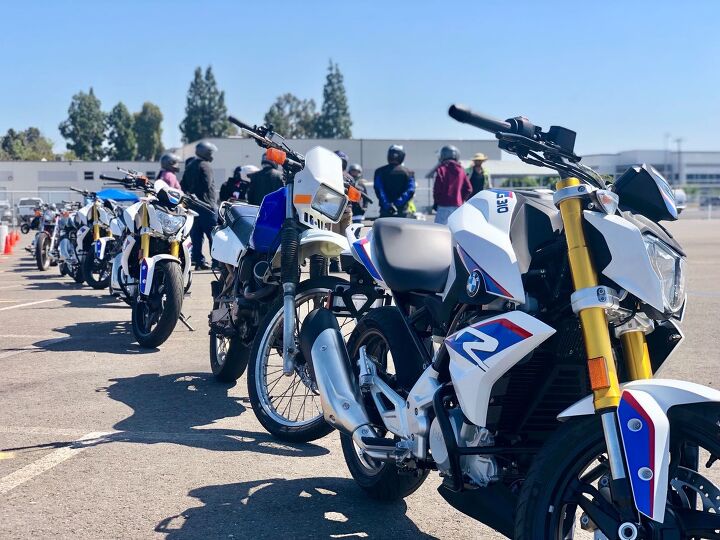 long beach bmw partners with westside motorcycle academy to train next generation of, The BMW G 310 R has been added to Westside Motorcycle Academy s fleet of training motorcycles