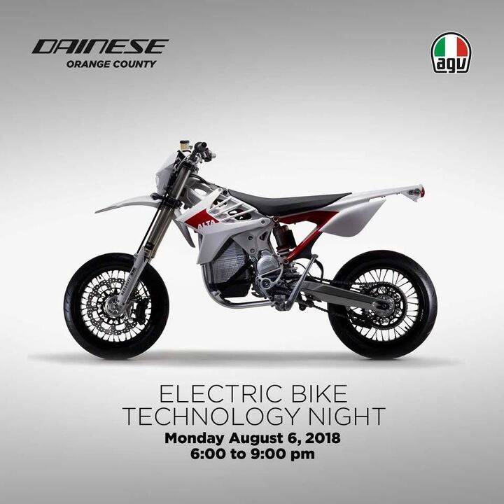 dainese orange county hosting electric bike technology night august 6