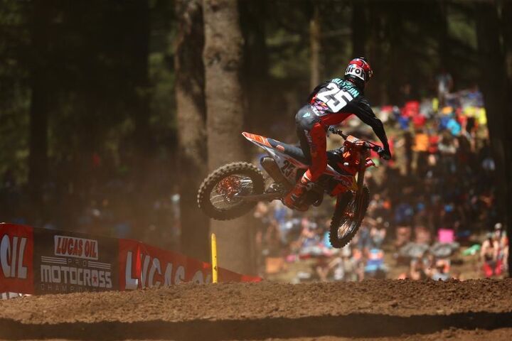 lucas oil pro motocross championship results washougal 2018, Musquin rounded out the overall podium in third Photo Jeff Kardas