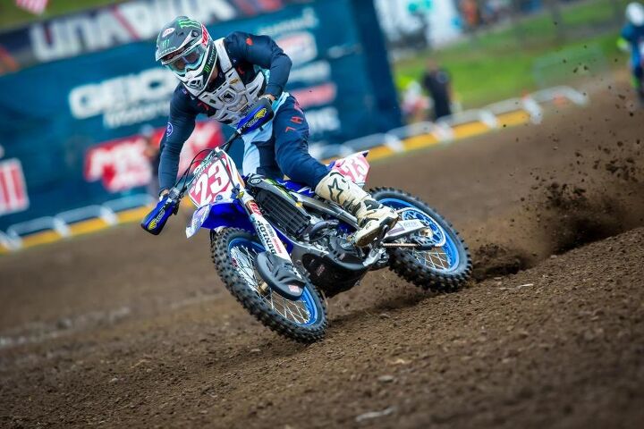 lucas oil pro motocross championship results unadilla 2018, Aaron Plessinger extended his championship point lead to 78 with just two races remaining Photo Rich Shephard