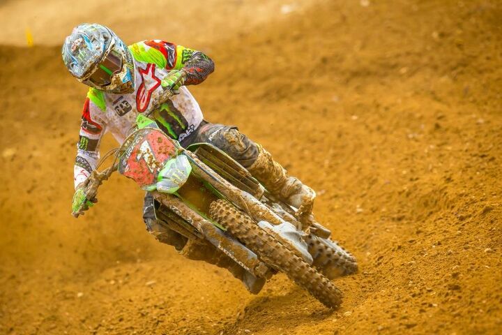 lucas oil pro motocross championship results budds creek 2018, Eli Tomac captured his eighth overall win 3 1 of the season and extended his championship point lead Photo Rich Shephard