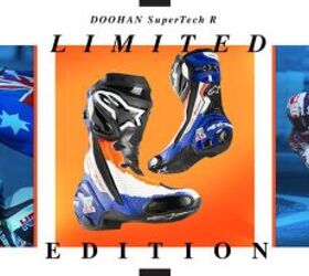 Alpinestars Celebrates Mick Doohan With Limited Edition Supertech R Boot Motorcycle