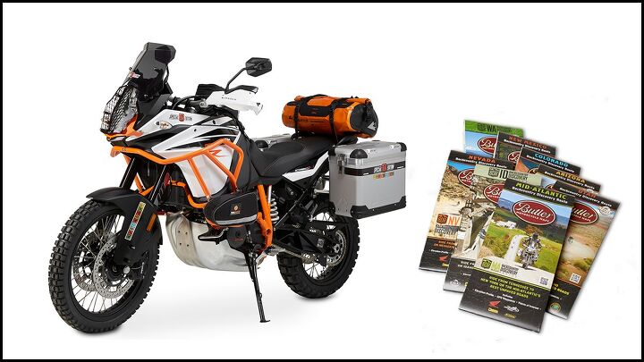 ktm 1090 adventure r to be given away to raise funds for backcountry discovery routes