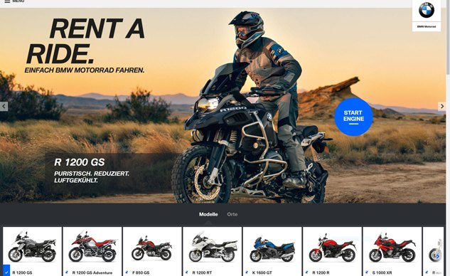 bmw motorrad to offer rent a ride service in select european countries