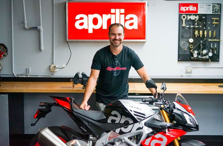aprilia to compete at pikes peak with rennie scaysbrook
