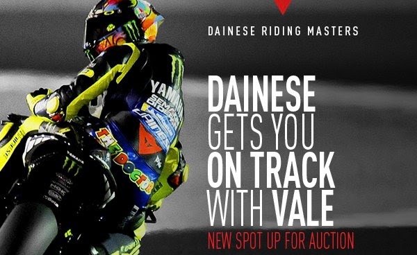 dainese gets you on track with vale