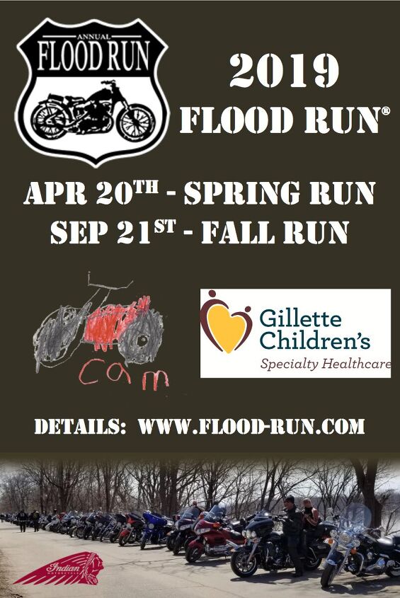 the 2019 annual flood run is april 20