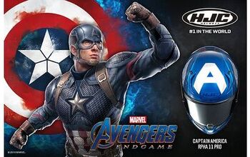 Captain America Returns On A New HJC Helmet!