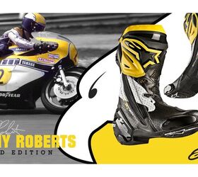 Alpinestars Releases Limited Edition Kenny Roberts Sr Supertech R Boot